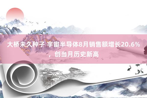大桥未久种子 宇宙半导体8月销售额增长20.6%，创当月历史新高